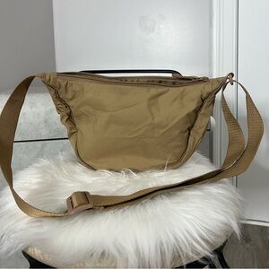 TAN UNIQLO CROSSBODY BAG!